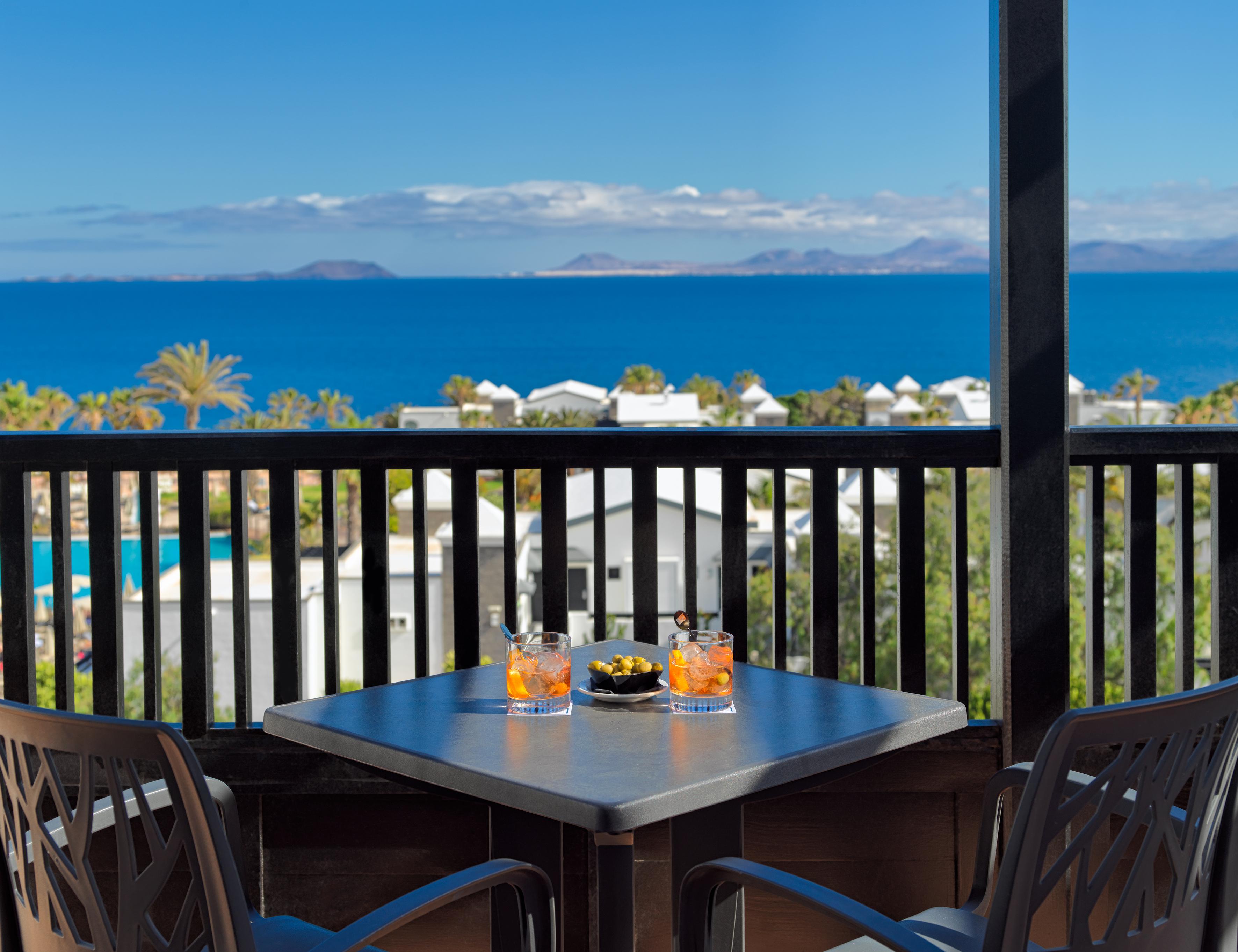 H10 Rubicon Horizons Collection (Adults Only) Hotel Playa Blanca  Exterior photo View from the balcony of a suite at the resort